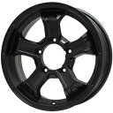 【パンク保証付き】【新品】ジムニーシエラ用 スタッドレスタイヤ ホイール4本セット 195/80R15 ダンロップ ウインターマックス SJ8+ ビッグウエイ B-MUD K(マットブラック) 15インチ(送料無料)