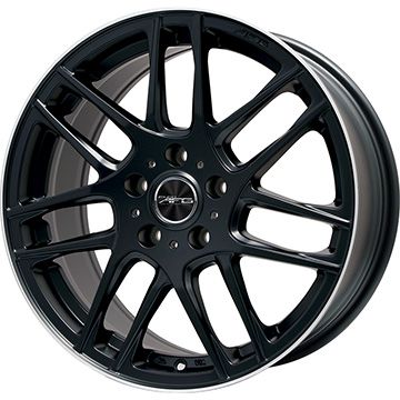 【パンク保証付】【新品】輸入車用 ボルボ（V40） スタッドレスタイヤ ホイール4本セット 205/50R17 ヨコハマ アイスガード セブンIG70 ビッグウエイ EURO AFG(マットブラック/リムポリッシュ) 17インチ(送料無料)