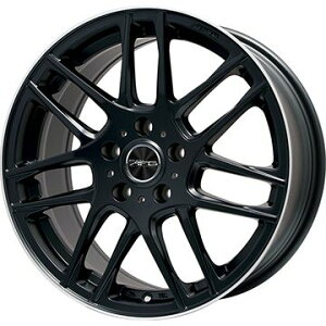 【パンク保証付】【新品】輸入車用 ベンツCLS（C257） スタッドレスタイヤ ホイール4本セット 245/45R18 ヨコハマ アイスガード セブンIG70 ビッグウエイ EURO AFG(マットブラック/リムポリッシュ) 18インチ(送料無料)