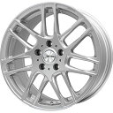 【新品】輸入車用 ベンツGLA（X156） スタッドレスタイヤ ホイール4本セット 235/50R18 グリップマックス アイスX RWL ホワイトレター(限定2022年製) ビッグウエイ EURO AFG(シルバー) 18インチ(送料無料)