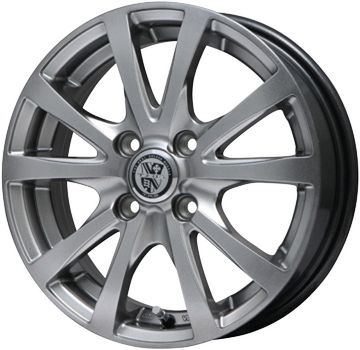 【新品国産4穴100車】 夏タイヤ ホイール4本セット 185/55R15 ダンロップ ルマン V+(ファイブプラス) ビッグウエイ TRG バーン 15インチ(送料無料)