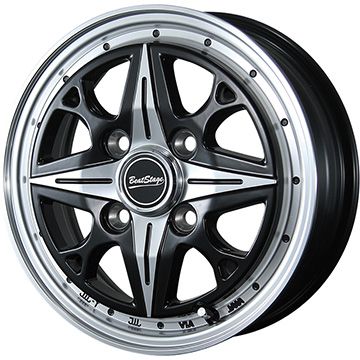 【新品 軽自動車】軽トラ 軽バン 夏タイヤ ホイール4本セット 145/80R12 80/78N ヨコハマ ジオランダー M/T G003 ブレスト ビートステージ NS-C 12インチ(送料無料) サマータイヤ