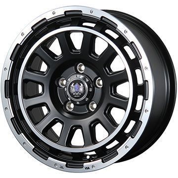 【新品】キャラバン 夏タイヤ ホイール4本セット 195/80R15 ヨコハマ ブルーアース キャンパー 107/105N ブレスト バーンズテック DHストリーム 15インチ(送料無料)