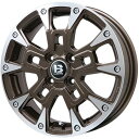 【新品 軽自動車】軽トラ 軽バン 夏タイヤ ホイール4本セット 145/80R12 ヨコハマ ジオランダー KT 80/78N ビッグウエイ B-LUGNAS BRD(ブロンズポリッシュ) 12インチ(送料無料)