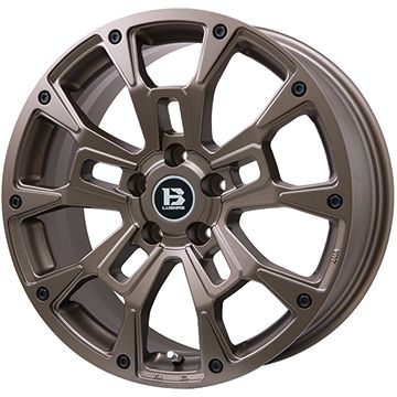 【新品国産5穴114.3車】 スタッドレスタイヤ ホイール4本セット 225/45R18 グリップマックス アイスX BSW ブラックサイドウォール(限定2023年製) ビッグウエイ B-LUGNAS BRD(マットブロンズ) 18インチ(送料無料)