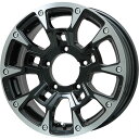 【新品】ジムニーシエラ 夏タイヤ ホイール4本セット 215/75R15 ヨコハマ ジオランダー M/T G003 ビッグウエイ B-LUGNAS BRD(ブラックポリッシュ/ブラッククリア) 15インチ(送料無料)