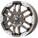 【新品国産5穴100車】 夏タイヤ ホイール4本セット 205/55R16 ダンロップ EC202L ビッグウエイ B-LUGNAS FRD(ブロンズ/リムポリッシュ) 16インチ(送料無料)