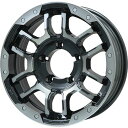 【新品】ジムニーシエラ用 スタッドレスタイヤ ホイール4本セット 195/80R15 ブリヂストン ブリザック DM-V2 DMV2 ビッグウエイ B-LUGNAS FRD(ブラックポリッシュ/ブラッククリア) 15インチ(送料無料)