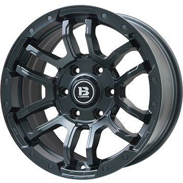 【新品国産車用6穴139.7】 夏タイヤ ホイール4本セット 35X12.5R17 ファルケン ワイルドピーク M/T01 ビッグウエイ B-LUGNAS FRD(マットブラック) 8J 17インチ(送料無料)