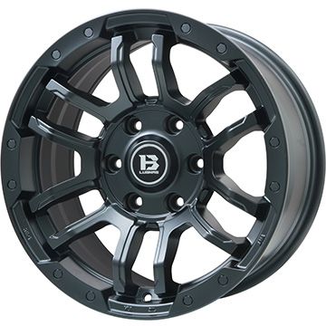 【新品】プラド/ハイラックス 夏タイヤ ホイール4本セット 265/70R17 ファルケン ワイルドピーク M/T01 ビッグウエイ B-LUGNAS FRD(マットブラック) 17インチ(送料無料)