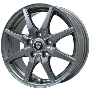 【パンク保証付き】【新品国産5穴114.3車】 スタッドレスタイヤ ホイール4本セット 205/55R16 ダンロップ ウインターマックス 03 WM03 ブランドル CJ28 16インチ(送料無料)