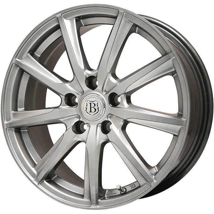 【パンク保証付】【新品】スイフトスポーツ スタッドレスタイヤ ホイール4本セット 195/45R17 ヨコハマ アイスガード セブンIG70 ブランドル E05 17インチ(送料無料)