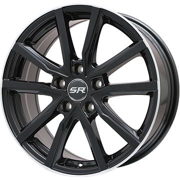 【新品国産5穴100車】 夏タイヤ ホイール4本セット 225/55R18 ファルケン アゼニス FK520L ブランドル N52B 18インチ(送料無料)