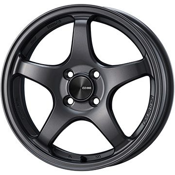 【新品国産4穴100車】 夏タイヤ ホイール4本セット 195/55R15 ヨコハマ ブルーアース ES32 エンケイ PF05 15インチ(送料無料)