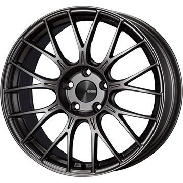 【取付対象】【送料無料】 245/65R17 17インチ ENKEI エンケイ PFM1 8J 8.00-17 DUNLOP グラントレック AT5 サマータイヤ ホイール4本セット