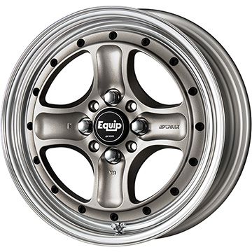 【新品国産4穴100車】 夏タイヤ ホイール4本セット 195/55R15 ネオリン ネオグリーン プラス(限定) ワーク エクイップ 40 O/H 15インチ(送料無料)