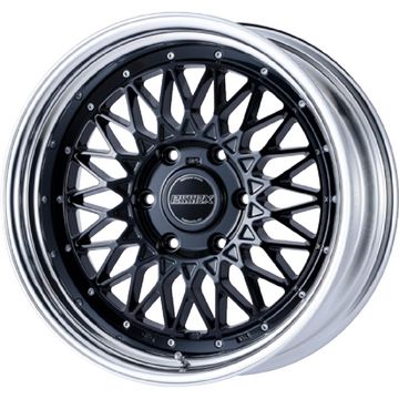 【新品】キャラバン 夏タイヤ ホイール4本セット 225/50R18 ダンロップ エナセーブ RV505 エセックス ENCM 2P 18インチ(送料無料)