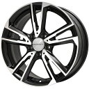 【新品】輸入車用 ボルボ（V40） スタッドレスタイヤ ホイール4本セット 205/50R17 ブリヂストン ブリザック VRX3 ユーロテック ガヤ ソリ(ブラックポリッシュ) 17インチ(送料無料)