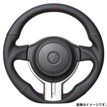 REAL レアル ステアリング ハンドル プレミアムシリーズ Dシェイプ F4-D-LPB 送料無料(一部地域除く)