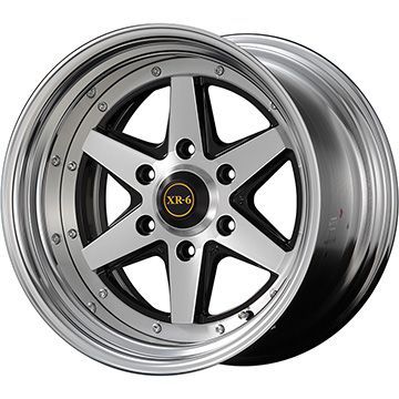 【新品】ハイエース200系 夏タイヤ ホイール4本セット 215/60R17 グッドイヤー イーグル ナンバーワン ナスカー LT 109/107R(限定) ファブレス ヴァローネ XR-6 2P 17インチ(送料無料)