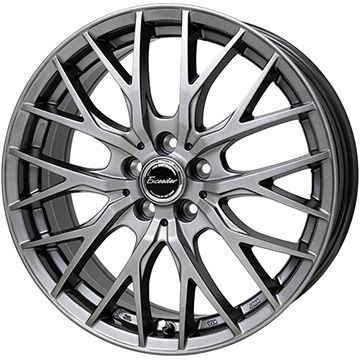 【新品国産5穴114.3車】 夏タイヤ ホイール4本セット 205/65R15 ミレバー ハーモニック MP270(限定) ホットスタッフ エクシーダー E05II 15インチ(送料無料)