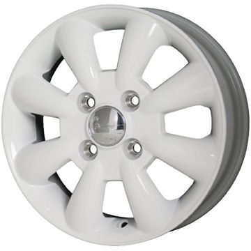 【新品 軽自動車】アトレーワゴン 夏タイヤ ホイール4本セット 165/65R13 ダンロップ エナセーブ EC204 ホットスタッフ ララパーム KC-8 13インチ(送料無料)