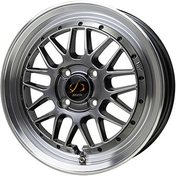 【新品国産4穴100車】 夏タイヤ ホイール4本セット 185/65R15 ヨコハマ ブルーアース GT AE51 ホットスタッフ シュティッヒ メッシュRM 15インチ(送料無料)