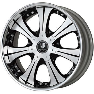 【取付対象】【送料無料 ハイエース200系】 215/55R18 18インチ LEGANCE バックギャモン LS7 7.5J 7.50-18 GRIP MAX グリップマックス シュアグリップ オールシーズン(限定) オールシーズンタイヤ ホイール4本セット