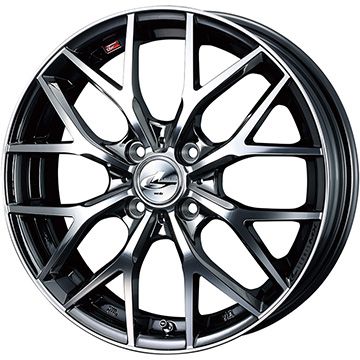 【新品国産4穴100車】 夏タイヤ ホイール4本セット 195/55R16 ヨコハマ ブルーアース ES32 ウェッズ レオニス MX 16インチ(送料無料)