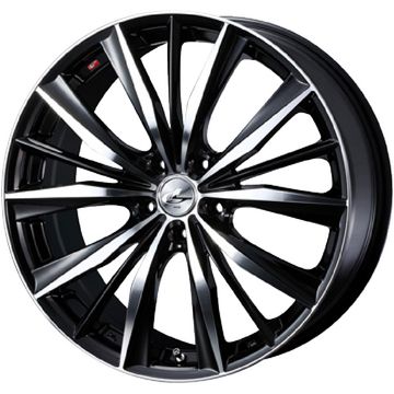 フリード 5穴/114 夏タイヤ ホイール4本セット 205/45R17 BFグッドリッチ(フジ専売) g-FORCE フェノム T/A ウェッズ レオニス VX 17インチ(送料無料)