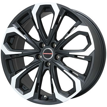 【新品国産5穴114.3車】 夏タイヤ ホイール4本セット 235/35R19 ヨコハマ DNA エコス ビッグウエイ レイシーン プラバ5X(マットブラックポリッシュ) 19インチ(送料無料)