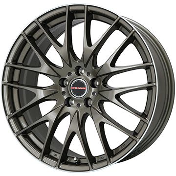 【新品国産5穴114.3車】 夏タイヤ ホイール4本セット 235/60R18 ヨコハマ ジオランダー A/T G015 RBL ビッグウエイ レイシーン プラバ9M(ブロンズ/リムポリッシュ) 18インチ(送料無料)