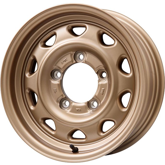 【新品】ジムニーシエラ 夏タイヤ ホイール4本セット 195/80R15 トーヨー オープンカントリー R/T RBL レアマイスター LMG OFF-STYLE(マットゴールド) 15インチ(送料無料)