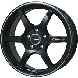 【新品】スイフトスポーツ スタッドレスタイヤ ホイール4本セット 195/45R17 ブリヂストン ブリザック VRX3 レアマイスター CS-V6(グロスブラック/ラインポリッシュ) 17インチ(送料無料)