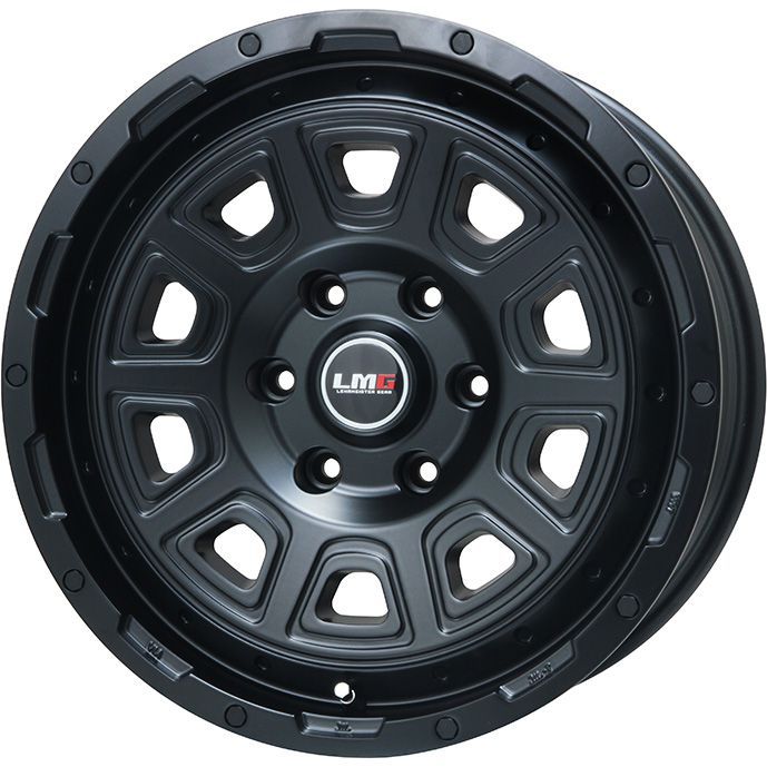 【新品国産6穴139.7車】 夏タイヤ ホイール4本セット 285/65R18 ヨコハマ ジオランダー M/T G003 レアマイスター LMG DS-10 マットブラック 18インチ(送料無料) サマータイヤ