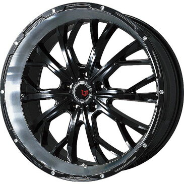 【取付対象】【送料無料 RAV4(Adventure)】 245/65R17 17インチ LEHRMEISTER LMG ヴァスティア(グロスブラック/リムポリッシュ) 8J 8.00-17 YOKOHAMA ジオランダー A/T G015 OWL/RBL サマータイヤ ホイール4本セット