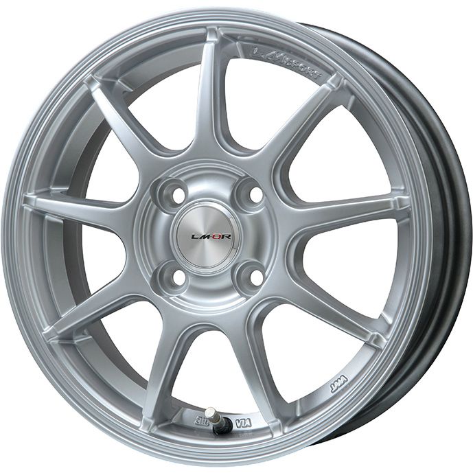 【新品国産5穴114.3車】 夏タイヤ ホイール4本セット 195/65R15 ダンロップ EC202L レアマイスター LMスポーツLM-QR ハイパーシルバー 15インチ(送料無料)