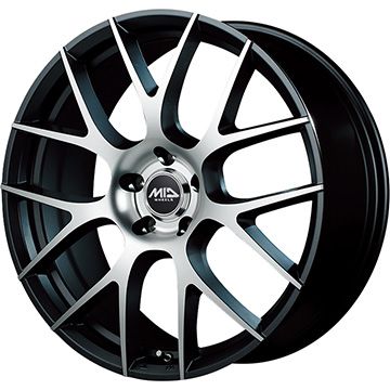 【新品国産車用5穴114.3】 夏タイヤ ホイール4本セット 235/60R18 ヨコハマ ジオランダー A/T4 G018 RBL MID WHEELS MID EXCLUSIVE 027F 7J 18インチ(送料無料)
