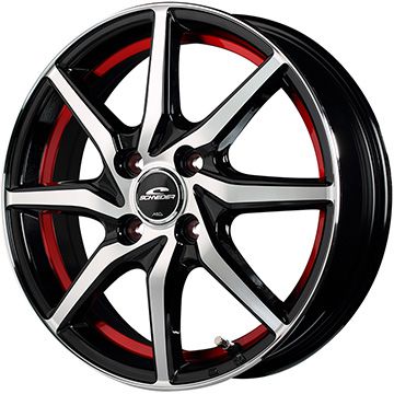 【新品国産4穴100車】 夏タイヤ ホイール4本セット 185/55R15 ダンロップ ルマン V+(ファイブプラス) MID シュナイダー RX810 15インチ(送料無料)