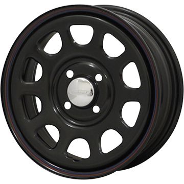 【新品 軽自動車】N-BOX タント スペーシア 夏タイヤ ホイール4本セット 155/65R14 ダンロップ EC202L モリタ デイトナズ G2 14インチ(送料無料)