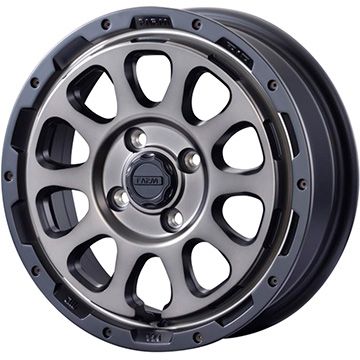 【新品国産4穴100車】 夏タイヤ ホイール4本セット 195/45R16 ヨコハマ ブルーアース GT AE51 モーターファーム ファームD10 16インチ(送料無料) サマータイヤ