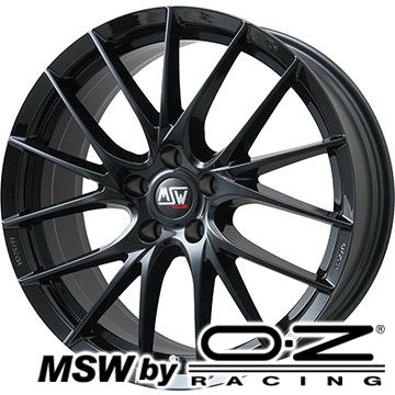 【新品国産5穴114.3車】 夏タイヤ ホイール4本セット 225/55R17 ダンロップ エナセーブ RV505 MSW by OZ Racing MSW 29(グロスブラック) 17インチ(送料無料)