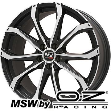 【新品国産5穴114.3車】 夏タイヤ ホイール4本セット 235/35R20 ファルケン アゼニス FK520L MSW by OZ Racing MSW 48(マットブラックポリッシュ) 20インチ(送料無料)