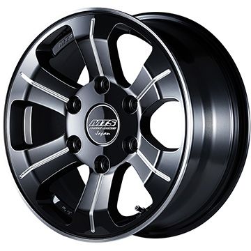 ハイエース200系 夏タイヤ ホイール4本セット 195/80R15 ヨコハマ ブルーアース Van RY55 107/105N エムテクノ M.T.S.JAPAN MJ15-03S 15インチ(送料無料)