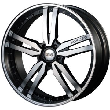 【新品国産車用5穴114.3】 夏タイヤ ホイール4本セット 245/40R20 ダンロップ ルマン V+(ファイブプラス) エムズスピード FORGEDデザイン 768 20インチ(送料無料)