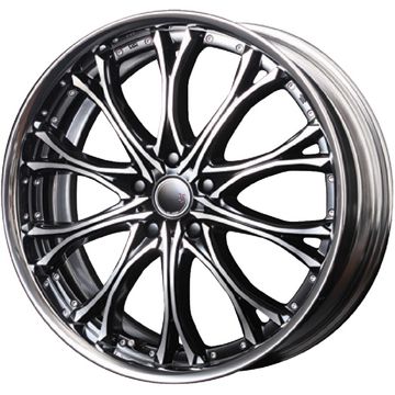 【新品国産5穴100車】 夏タイヤ ホイール4本セット 215/35R19 ダンロップ ルマン V+(ファイブプラス) エムズスピード JJクロモ 19インチ(送料無料)