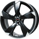 【新品国産5穴114.3車】 夏タイヤ ホイール4本セット 225/50R18 ダンロップ エナセーブ RV505 プレミックス ヴェランV(グロスブラック/リムポリッシュ) 18インチ(送料無料) サマータイヤ(2)