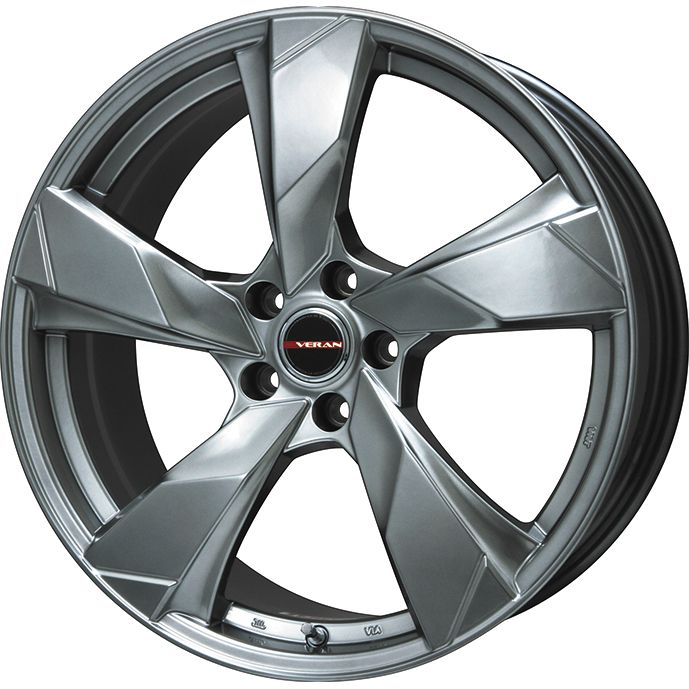  夏タイヤ ホイール4本セット 235/35R19 グリップマックス ピュアグリップ RS Z-1(限定) プレミックス ヴェランV(クロームハイパーシルバー) 19インチ(送料無料)