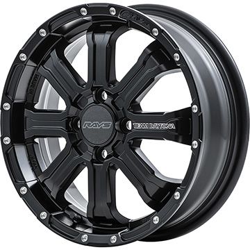 【新品 軽自動車】ハスラー デリカミニ(4WD) 夏タイヤ ホイール4本セット 165/60R15 ダンロップ エナセーブ EC205 RAYS レイズ デイトナ FDX-K 5J 15インチ(送料無料)