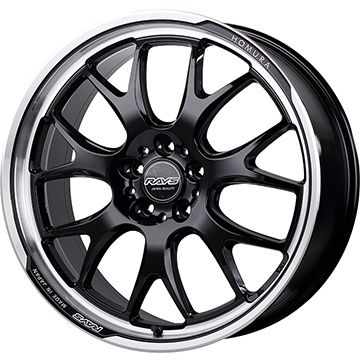 【新品国産5穴114.3車】 夏タイヤ ホイール4本セット 245/35R20 ヨコハマ ブルーアース GT AE51 レイズ ホムラ 2X7RA 20インチ(送料無料)